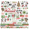 IN ARRIVO! Simple Stories Say Cheese Classic Mouse Christmas Cardstock Stickers 30x30cm