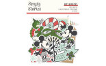 IN ARRIVO! Simple Stories Say Cheese Classic Mouse Christmas Bits & Pieces 57pz