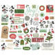 Simple Stories Say Cheese Classic Mouse Christmas Bits & Pieces 57pz