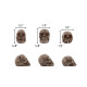 Idea-ology Tim Holtz Halloween Skulls