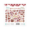 Mintay Papers Rust & Rose Paper Die-Cuts 60pz