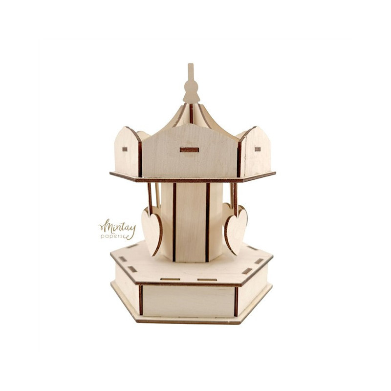 Mintay Papers Woodies Decor CAROUSEL