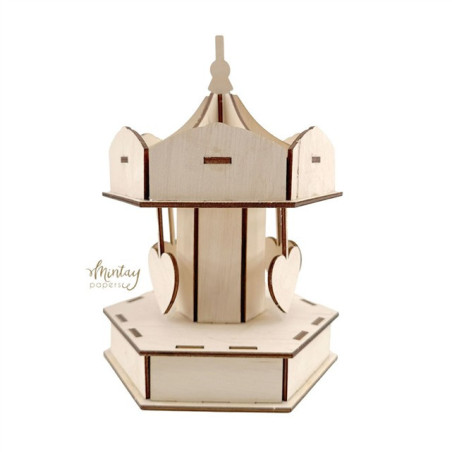 Mintay Papers Woodies Decor CAROUSEL