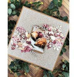 Mintay Papers Rust & Rose Paper Die-Cuts 60pz
