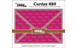 Crealies Cardzz Dies No. 625 Double Envelope Card Rectangle