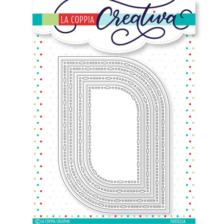 La Coppia Creativa Fustelle RETTANGOLI CHIC