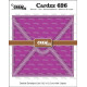 Crealies Cardzz Dies No. 626 Double Envelope Card Square