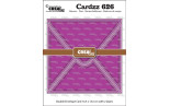 Crealies Cardzz Dies No. 626 Double Envelope Card Square