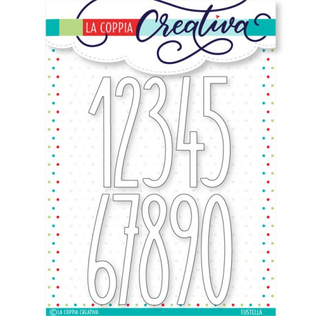 La Coppia Creativa Fustelle NUMERI SLIM