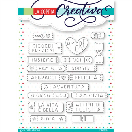 La Coppia Creativa Fustelle MINI ALBUM TICKET