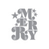 HERO ARTS Very Merry Letterpress + Foil Plate Merry