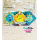Carlijn Design Glitter Enamel Dots Eyes 1 300pz