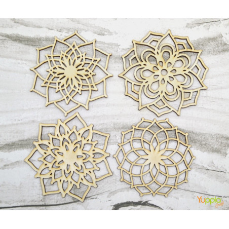 YupplaCraft Legnetti Arte del mandala