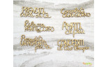 YupplaCraft Legnetti Frasi "prenditi cura di te"
