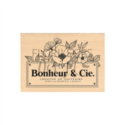Florileges Timbro Montato BONHEUR ET COMPAGNIE