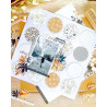 Florileges Timbro Montato MINI BORDURE TEXTE