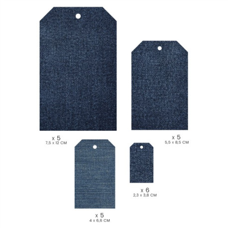 FLORILEGES 21 TAG Jeans GINKGO