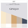 Florileges Kit Carte Monocolore GINKGO 30x30cm