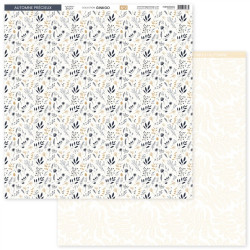 Florileges Kit Carte GINKGO 30x30cm