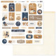 Florileges Kit Carte GINKGO 30x30cm