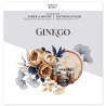 Florileges Kit Carte GINKGO 30x30cm