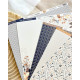 Florileges Kit Carte GINKGO 30x30cm