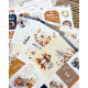 Florileges Kit Carte GINKGO 30x30cm