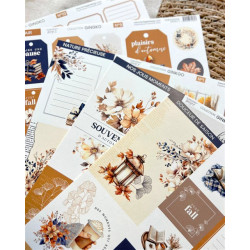 Florileges Kit Carte GINKGO 30x30cm