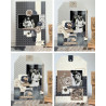 Florileges Kit Carte GINKGO 30x30cm