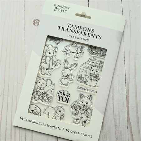 Florileges Clear Stamp FALL IN LOVE