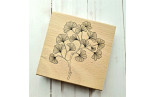 Florileges Timbro Montato BRANCHE GINKGO