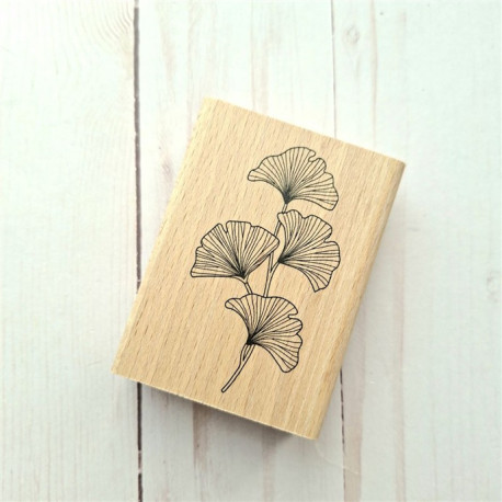 Florileges Timbro Montato GINKGO DELICAT