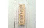 Florileges Timbro Montato MINI BORDURE TEXTE