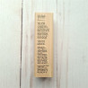 Florileges Timbro Montato MINI BORDURE TEXTE