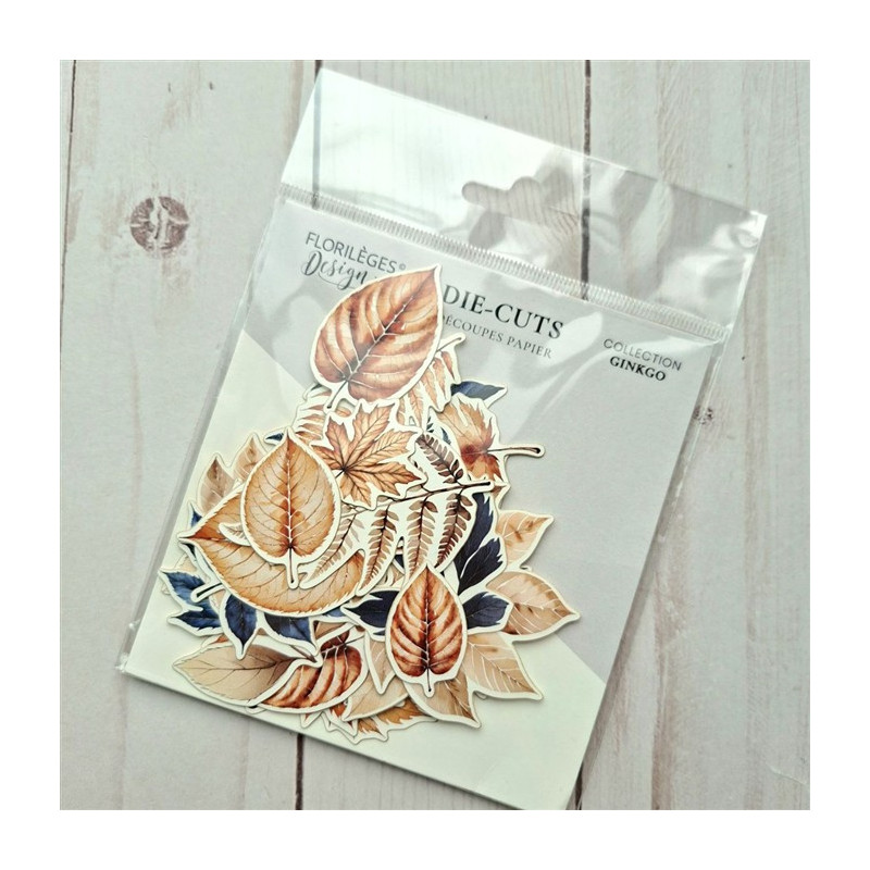 Florileges Die Cuts Feuilles GINKGO