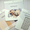 Florileges Kit Carte Monocolore GINKGO 30x30cm
