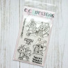 C.C. Design Mice Winter Clear Stamp