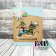 C.C. Design Mice Winter Clear Stamp