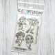 C.C. Design Vampy Family Clear Stamp