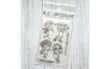 C.C. Design Vampy Family Clear Stamp