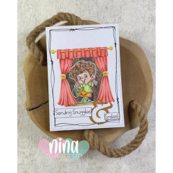 C.C. Design Vampy Family Clear Stamp