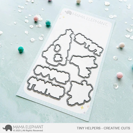 Mama Elephant Tiny Helpers CREATIVE CUTS
