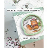 Mama Elephant WINTER GLOBES Clear Stamp