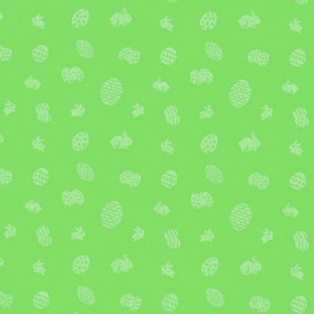 Pannolenci Stampato Verde Pasqua