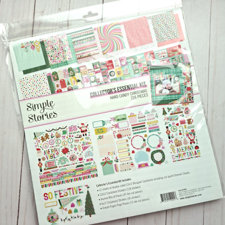 Simple Stories Hard Candy Christmas Collector's Essential Kit