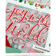 Mama Elephant JOY TO THE WORLD Clear Stamp