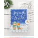 Mama Elephant JOY TO THE WORLD Clear Stamp