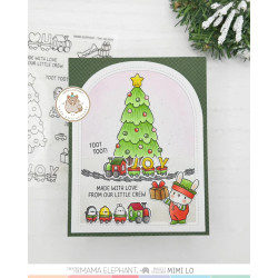 Mama Elephant TINY HELPERS Clear Stamp