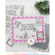 Mama Elephant VERY MERRY SENTIMENTS Clear Stamp