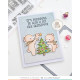 Mama Elephant VERY MERRY SENTIMENTS Clear Stamp